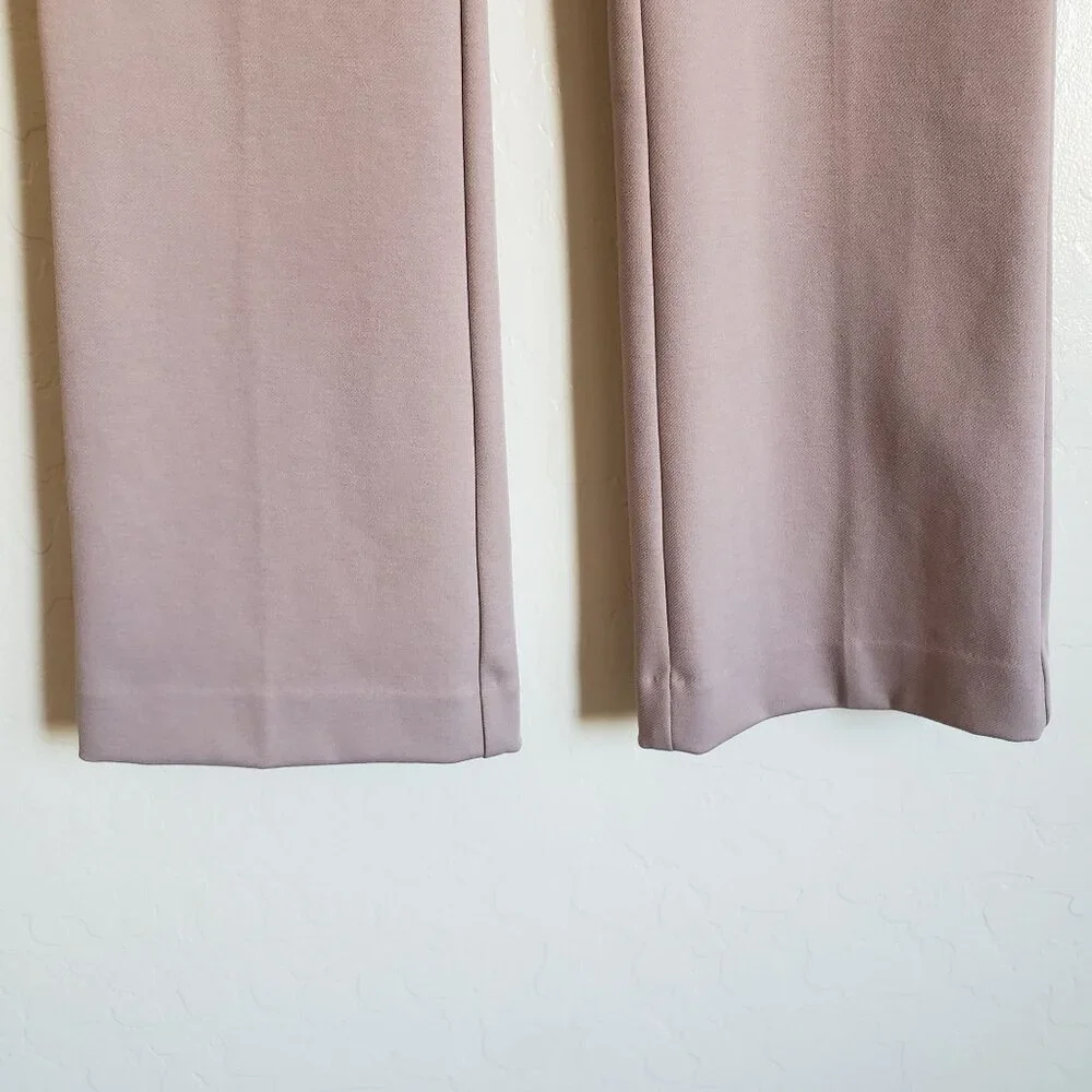 Simply Vera Vera Wang High-Waisted Flare Trouser Pants Sz Womens 2 Career Office